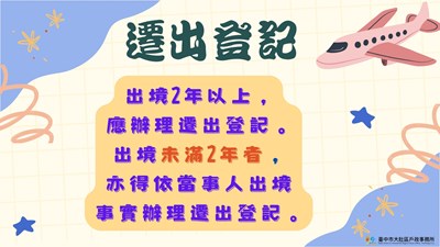 遷出登記_電視牆