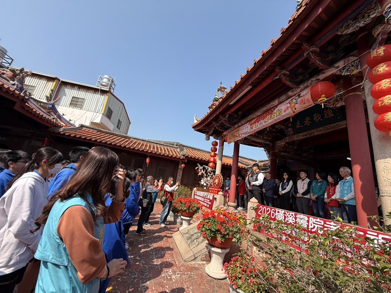 磺溪書院考生祈福4